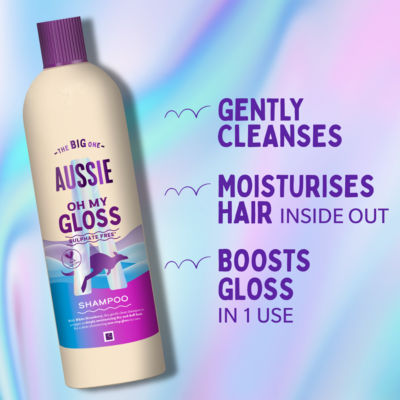 Oh My Gloss Shampoo 400ml. Deeply Moisturises Dry and Dull Hair. Sulphate Free thumbnail 3