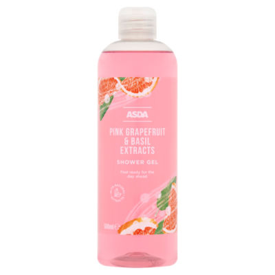 Pink Grapefruit & Basil Extracts Shower Gel 500ml thumbnail 2