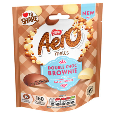 Melts Double Chocolate Brownie Bag 86g thumbnail 3