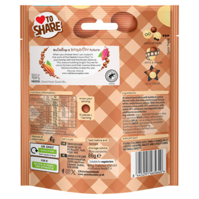 Melts Double Chocolate Brownie Bag 86g thumbnail 4