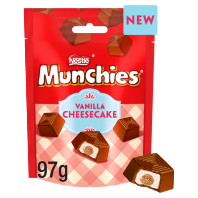 Vanilla Cheesecake Flavour Chocolate Sharing Bag 97g