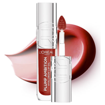 L'Oreal Paris Lip Oil, Plump Ambition with Hyaluronic Acid & Tripeptides, 485, 5ml thumbnail 2