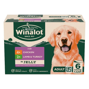 Winalot Classics Mixed Meat in Jelly Wet Dog Food Can