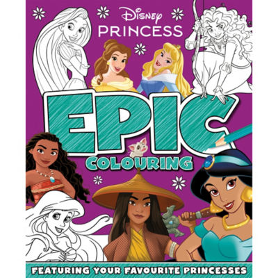 Books Disney Princess Epic Colouring Book