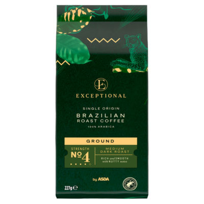 Brazilian Roast Ground Coffee 227g