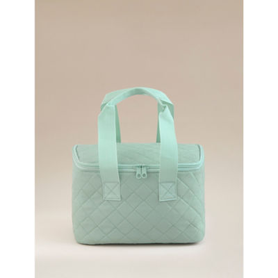 Lunch Bag Quilted With Handle Sage Each