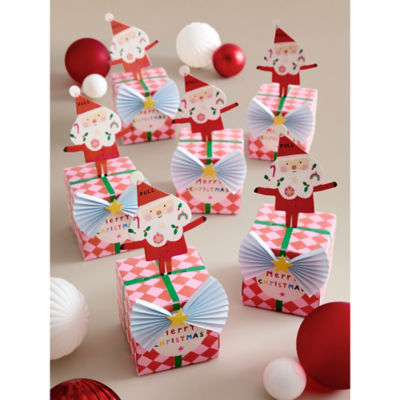Premium Santa Crackers - Set of 6