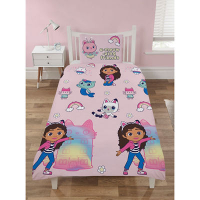 Gabby's Dollhouse Gabbys Dollhouse Reversible Duvet Cover Set Single