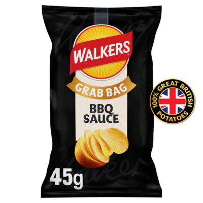 BBQ Sauce Grab Bag Crisps 45g thumbnail 2