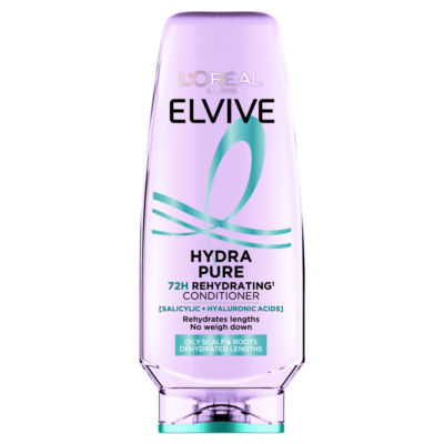 L’Oréal Paris Elvive Hydra Pure 72H Rehydrating Conditioner, 200ml thumbnail 2