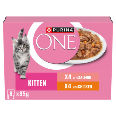 Purina One Kitten Mixed Selection in Gravy Wet Cat Food