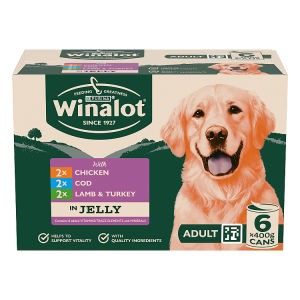Classics Mixed in Jelly with Cod Wet Dog Food 6x400g thumbnail 2