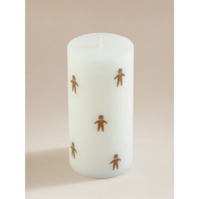 Baked Gingerbread & Spice Pillar Candle thumbnail 4