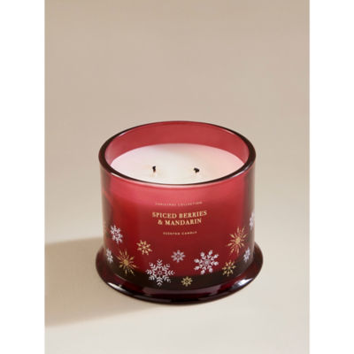 Spiced Berries & Mandarin Wooden Lid Candle thumbnail 3