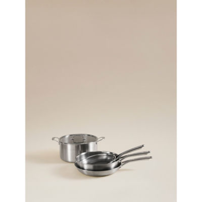 4pc Stainless Steel Pan Set thumbnail 4