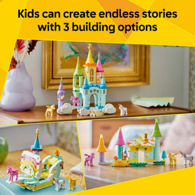 Creator 3in1 Unicorn Castle Toy for Kids 31175 thumbnail 5