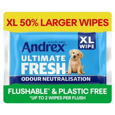 Ultimate Fresh XL Hygiene Wipes Odour Control Moist Toilet Tissue Single Pack thumbnail 2