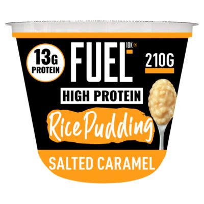 Salted Caramel Flavour High Protein Rice Pudding Dessert Snack Pot 210g thumbnail 2