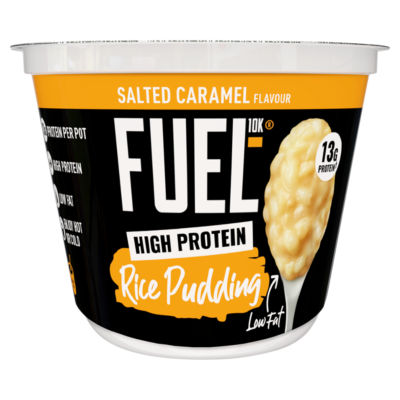 Salted Caramel Flavour High Protein Rice Pudding Dessert Snack Pot 210g thumbnail 3