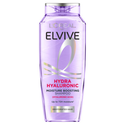 L’Oréal Paris Elvive Hydra Hyaluronic Moisture Boosting Shampoo, for Dry & Dehydrated Hair, 400ml thumbnail 2