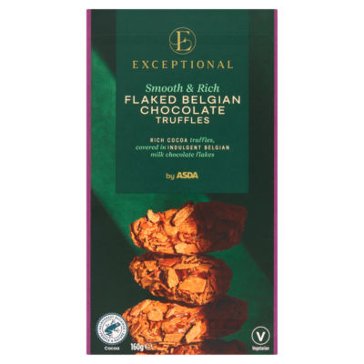 Flaked Belgian Chocolate Truffles 160g