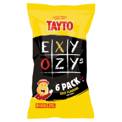 Beef Flavour Corn Snacks 6 x 16g