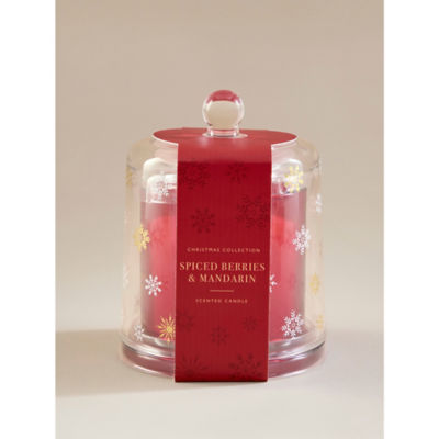 Spiced Berries & Mandarin Cloche Candle