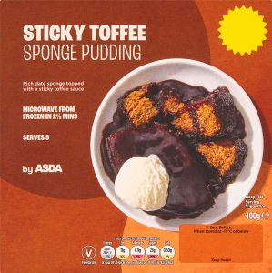 Sticky Toffee Sponge Pudding 400g
