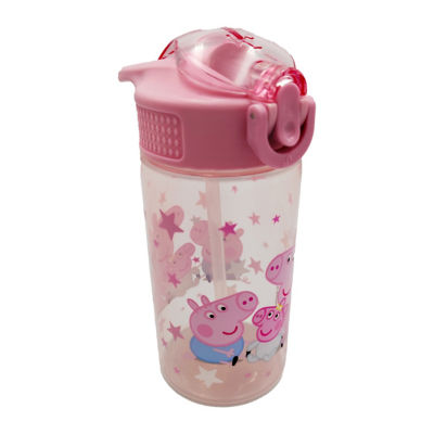 Drinks bottle ith easy flip spout, lockable leak prrof lid