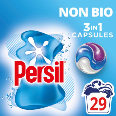 3 in 1 Washing Capsules Non Bio 29 washes thumbnail 2