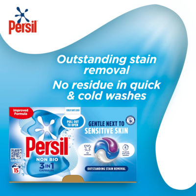 3 in 1 Washing Capsules Non Bio 29 washes thumbnail 4