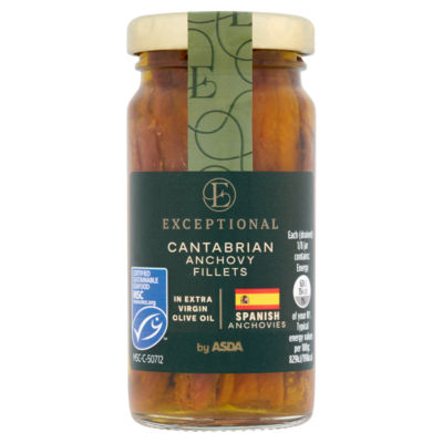 Exceptional by  Cantabrian Anchovy Fillets in Extra Virgin Olive Oil 100g