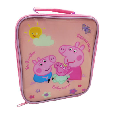Insulated kids lunch bag with handle thumbnail 2
