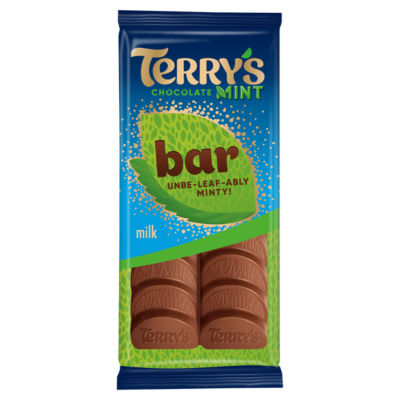 Milk Chocolate Mint Bar 90g thumbnail 2