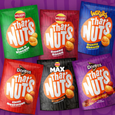 That’s Nuts Doritos Flamin’ Hot Sharing Coated Peanuts 160g thumbnail 3
