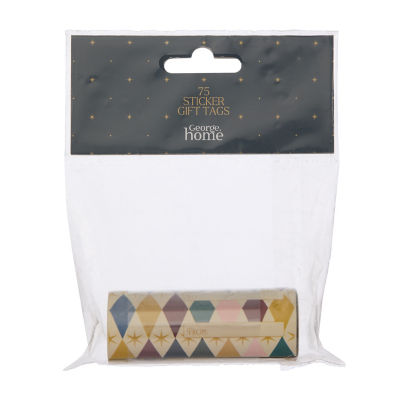 Harlequin Christmas Sticker Roll 75pk