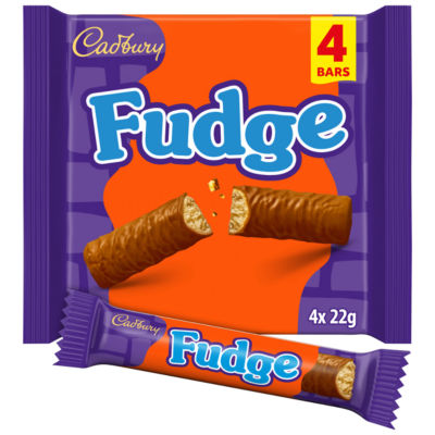 Fudge Chocolate Bar 4 Pack Multipack 88 g (4 x 22g) thumbnail 2