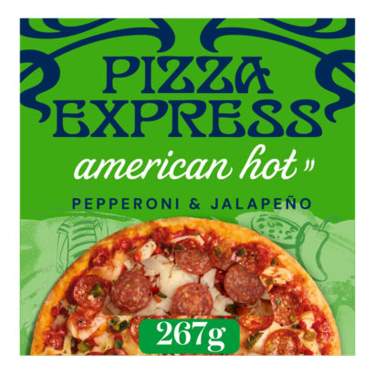 Pizza Express American Hot Pepperoni & Jalapeno 230g