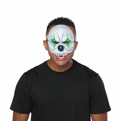 Clown Halloween Half Mask thumbnail 2