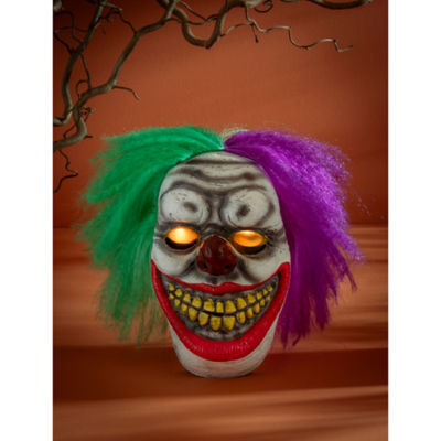 Halloween Light & Sound Clown Mask thumbnail 2