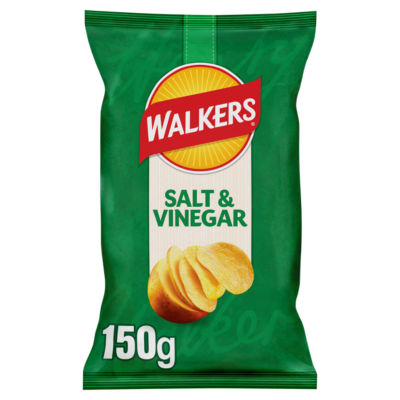 Salt & Vinegar Sharing Crisps 150g thumbnail 2