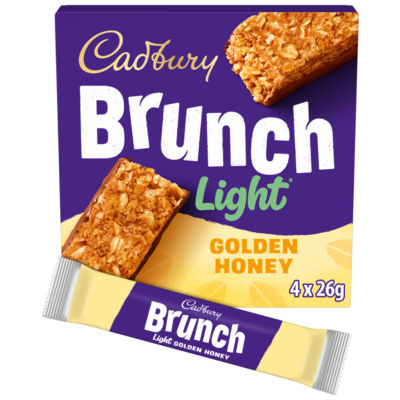 Brunch Light Honey and Oat Chocolate Cereal Bars 4 Pack Multipack 104g (4 x 26g) thumbnail 2