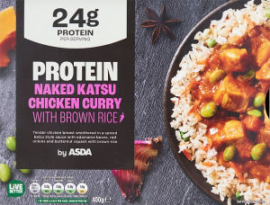 Protein Naked Katsu Chicken Curry with Brown Rice 400g