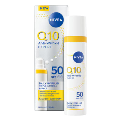 Q10 Anti-Wrinkle Daily UV Face Fluid SPF50 40ml thumbnail 2