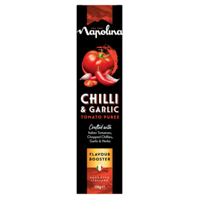 Chilli & Garlic Tomato Puree 130g thumbnail 2