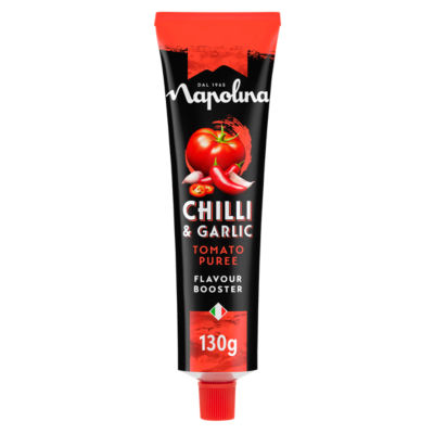 Chilli & Garlic Tomato Puree 130g thumbnail 3