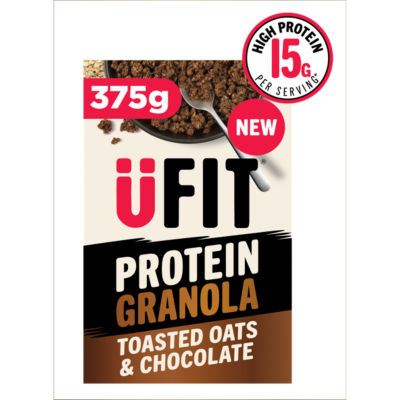 UFIT Protein Granola Toasted Oats & Chocolate 375g