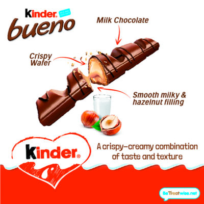 Bueno Classic Milk & Hazelnuts Bueno Bars 5 x 43g thumbnail 4
