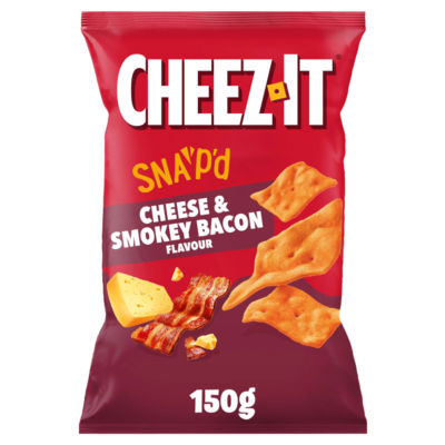 Cheez-It Cheese & Smokey Bacon Flavour 150g 