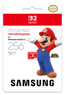 Nintendo Switch Samsung microSD Express Card for Nintendo Switch 2 (256GB)